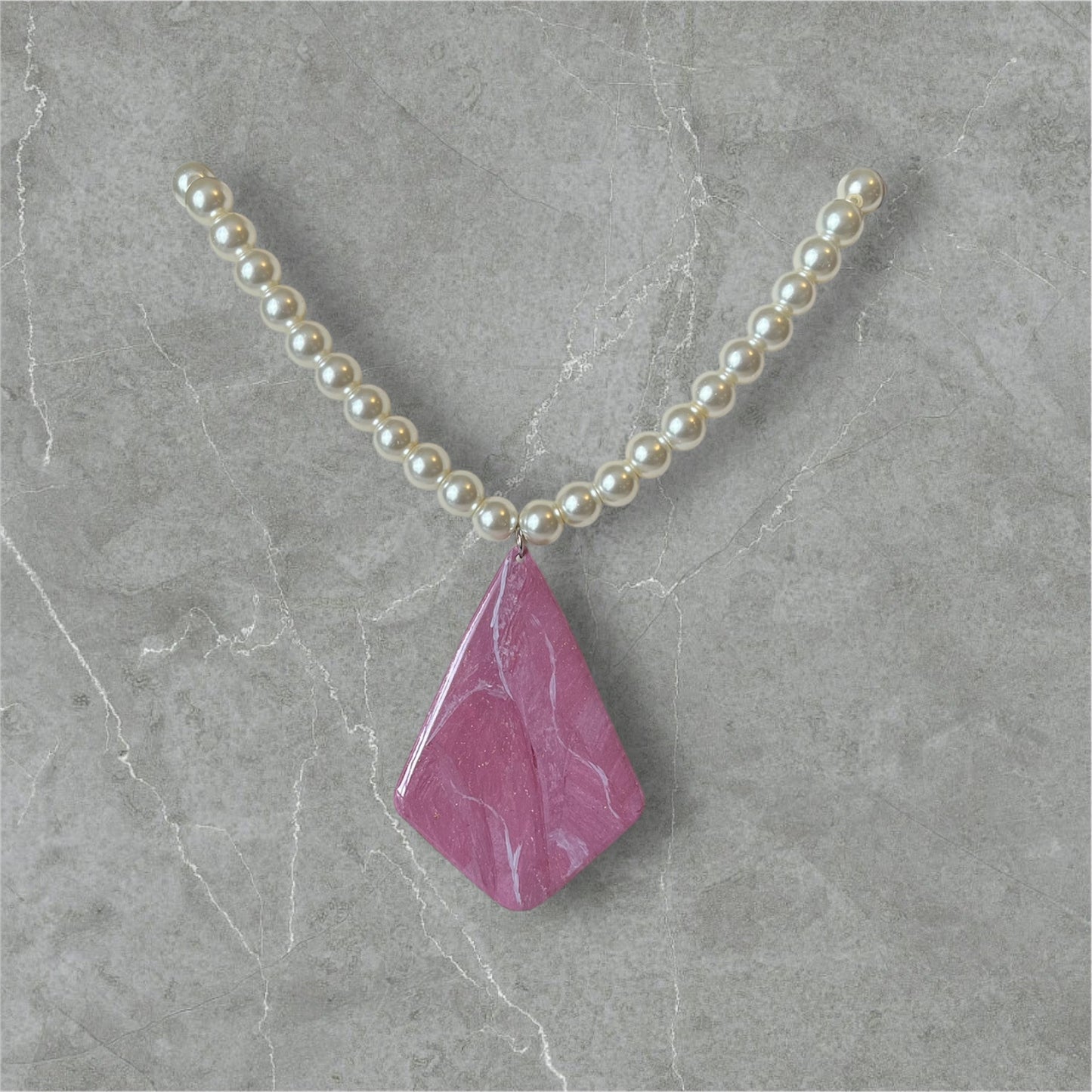 Modern Rose Necklace Set